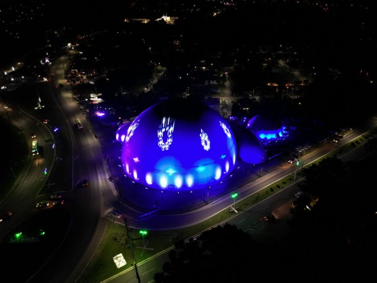 Espetáculo Viagem de Natal no Mega Domo encerra neste domingo